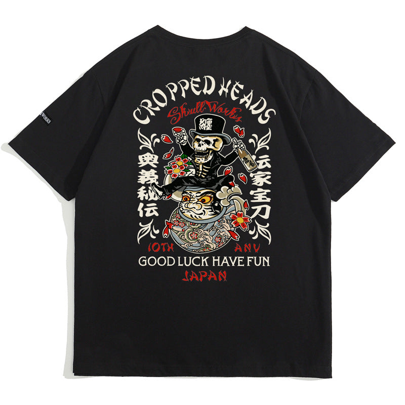 Men And Women Couple Short Sleeve TEE Cotton